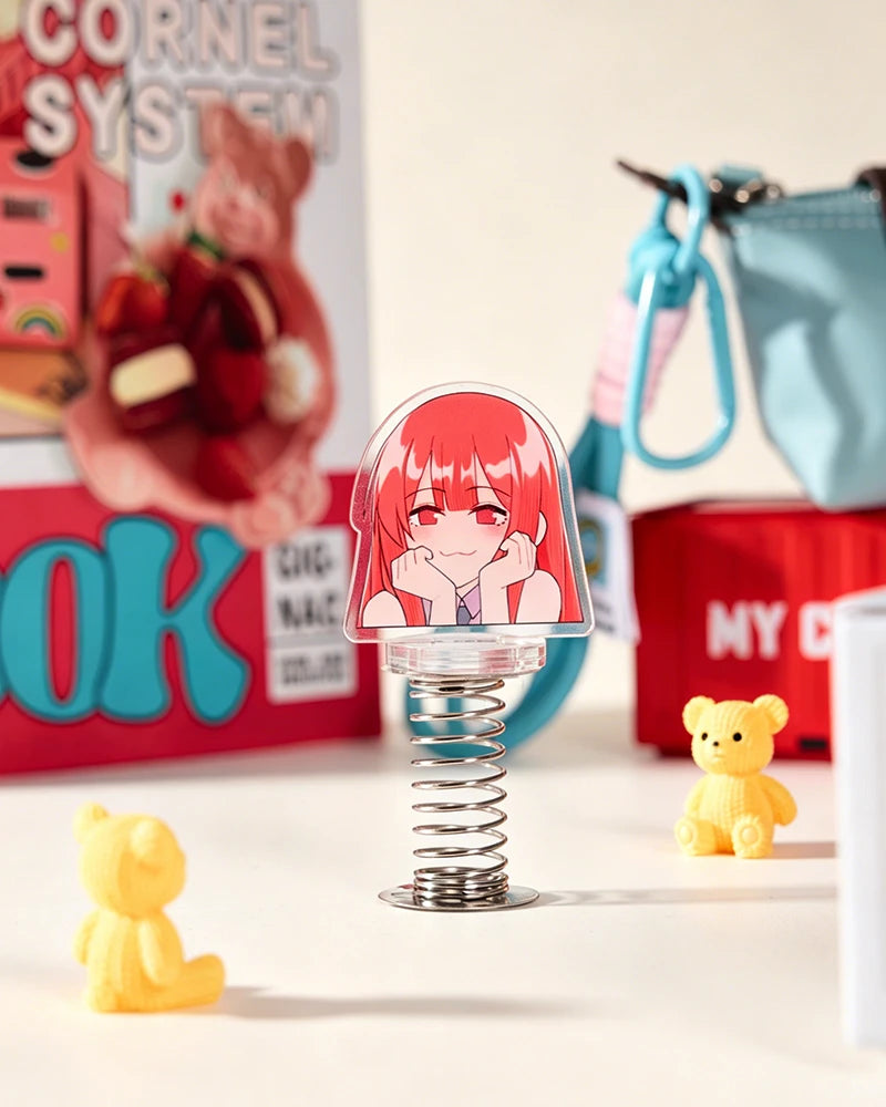 Miss M Anime Merch Acrylic Car Spring Rocker