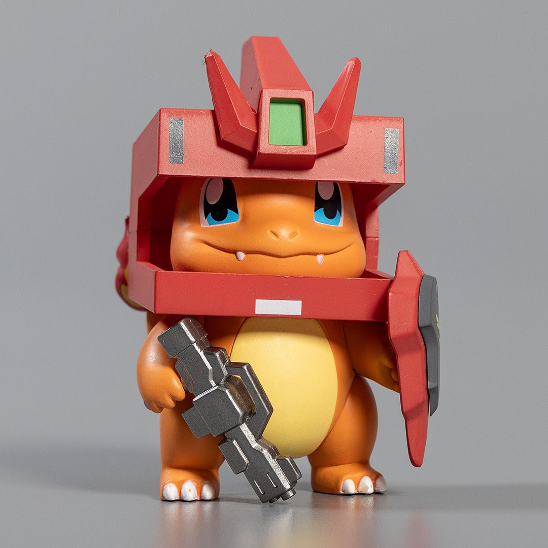 【In Stock】Pokémon × Gundam Mecha Figure Set(4PCS)