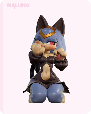 Sekhmet Cat Girl Furry Figure