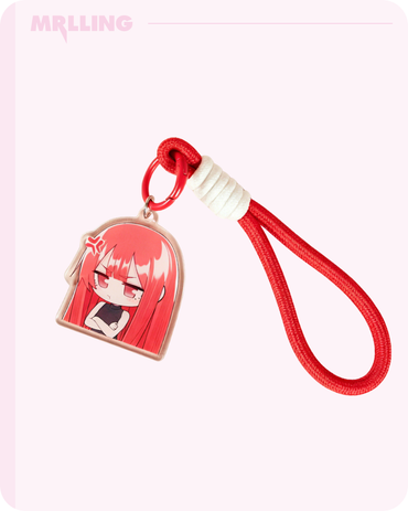M Chibi Acrylic Keychain With Lanyard