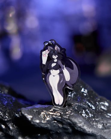 @CawwNsfw x MRL Furry Mouse Girl Acrylic Keychain