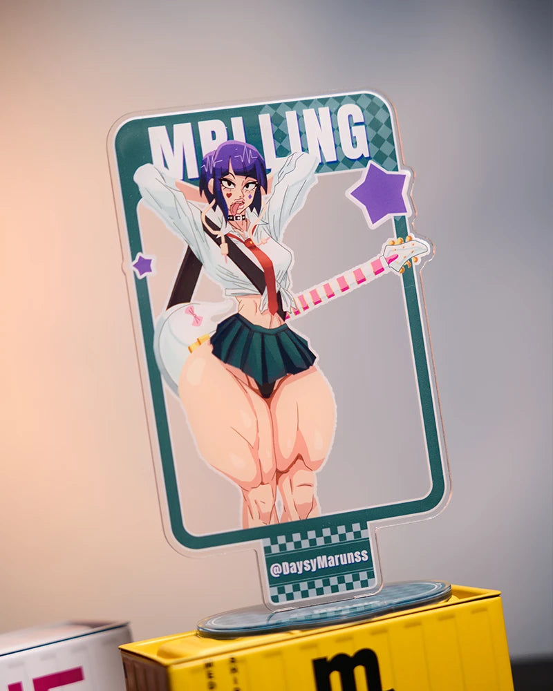 MRL x @DaysyMarunss Punk Girl Anime Acrylic Stand