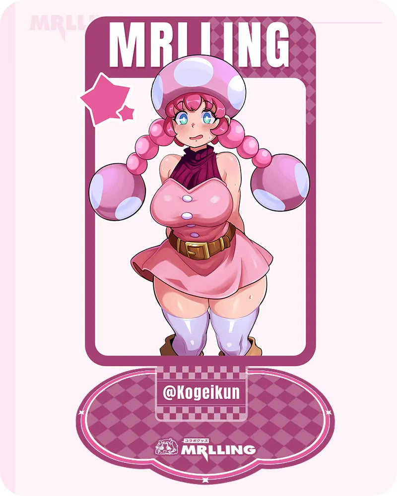 Kogeikun x MRL Mushroom Girl Anime Arylic stand