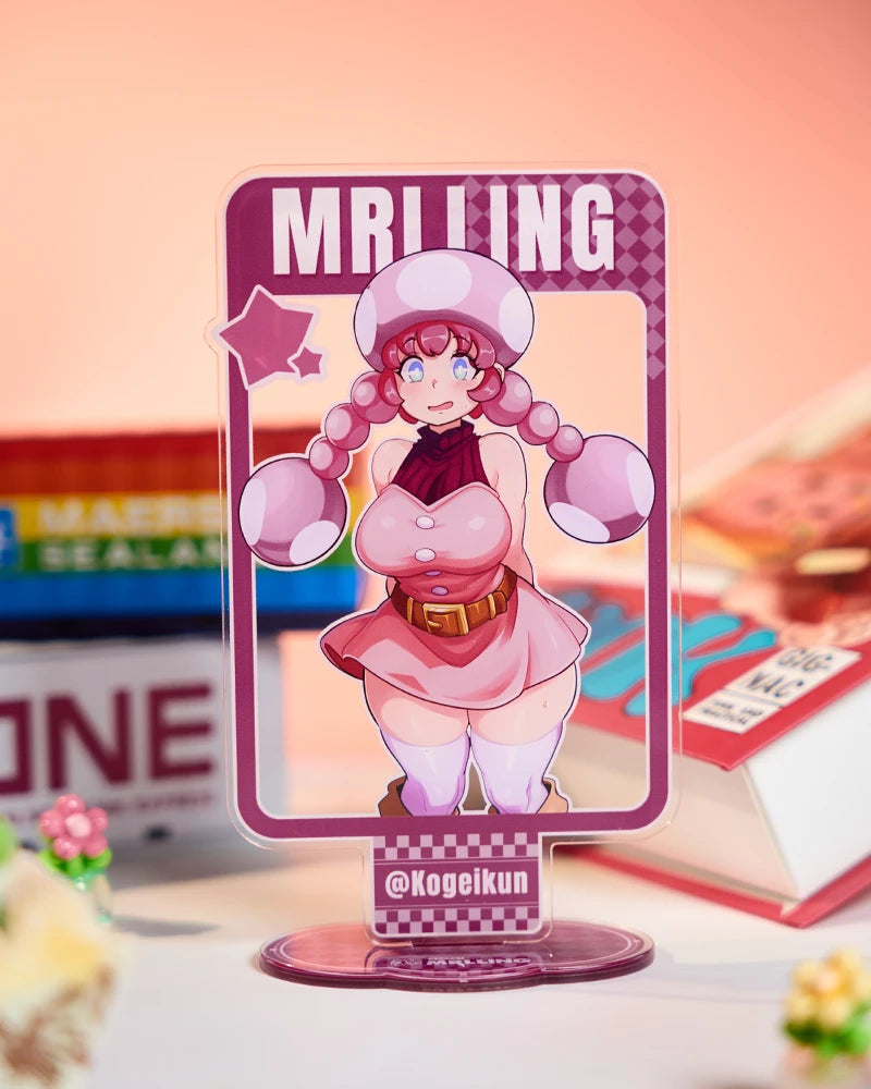 Kogeikun x MRL Mushroom Girl Anime Arylic stand