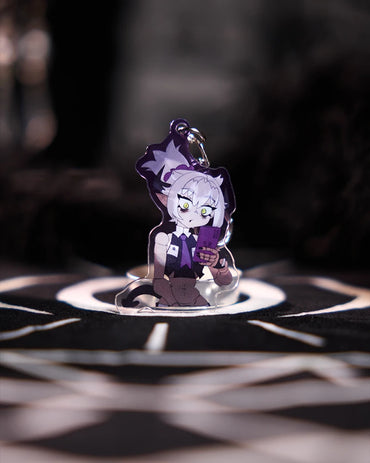 WilliamMejic x MRL Demon Girlfriend Cute Acrylic Keychain