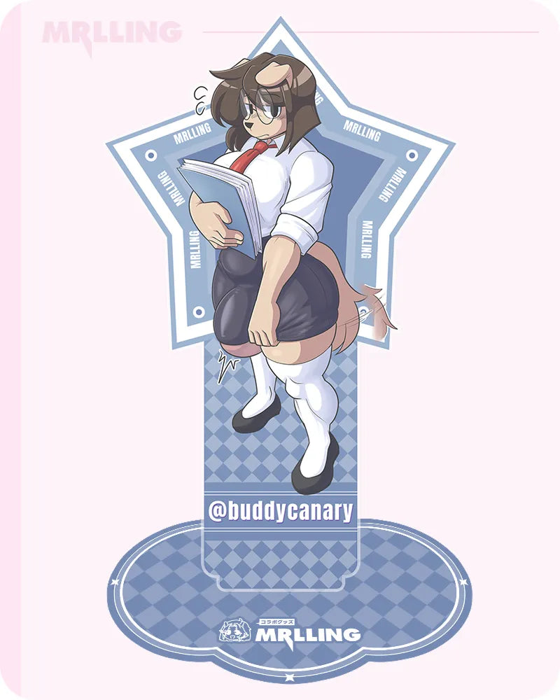 buddycanary x MRL Dog Girl Anime Acrylic Stand
