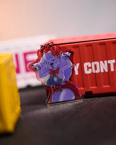 MRL x @cottndandy Cute Ghost Girl Acrylic Keychain