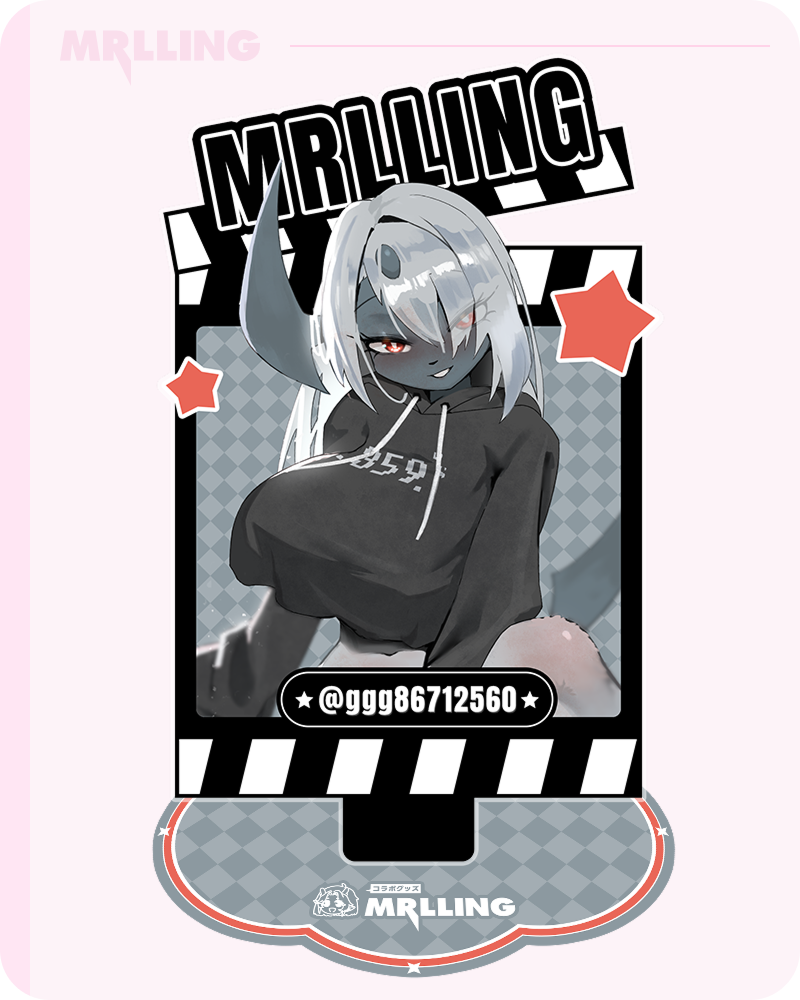 Pokémon Absol @ggg86712560 x MRLLING Anime Acrylic Standee