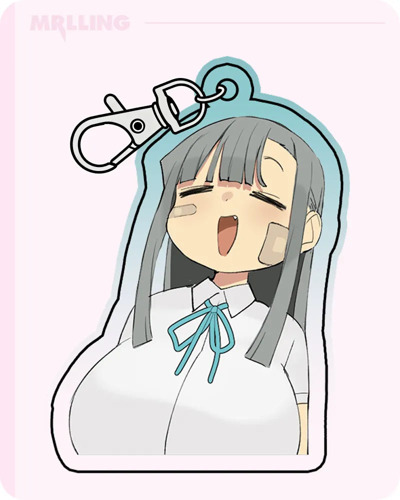 MRL x @x682567 Cute Anime Girl Acrylic Keychain