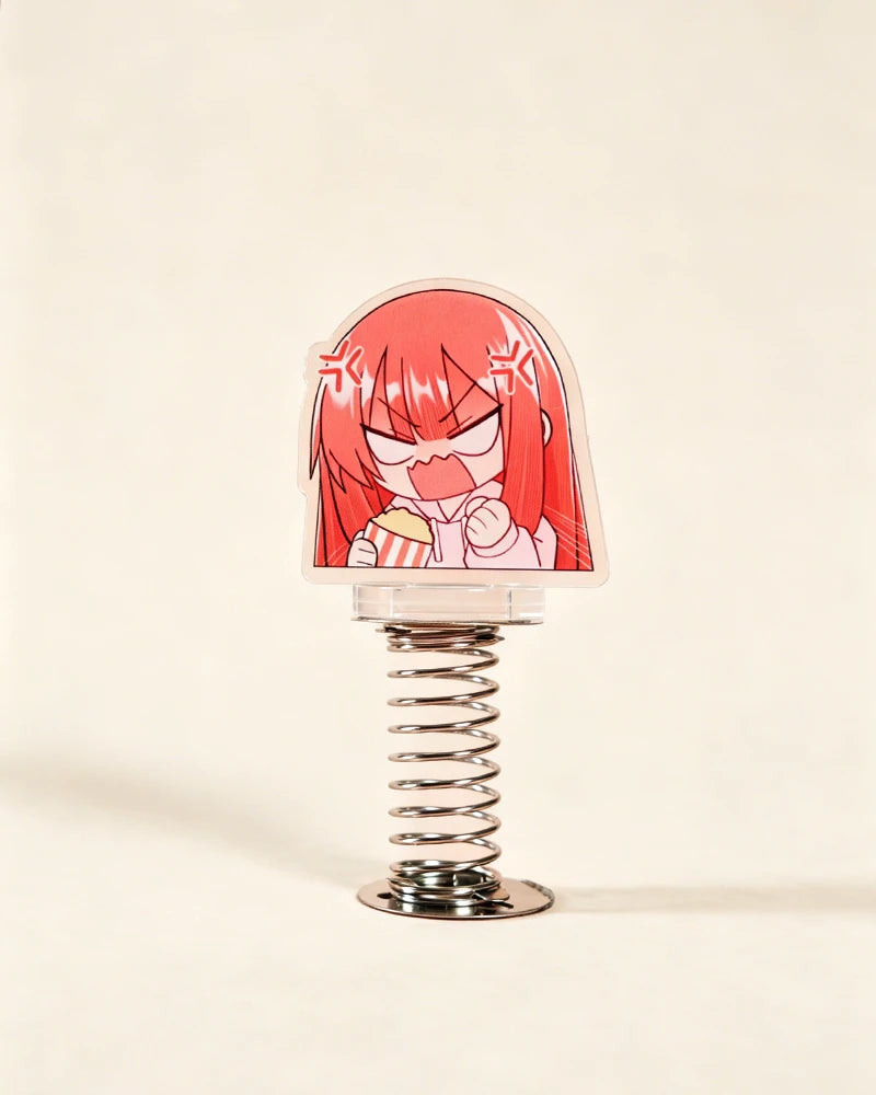 Miss M Anime Merch Acrylic Car Spring Rocker