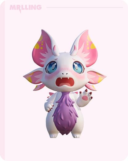 Mizutsune 10cm Chibi Figure Dragon Furry