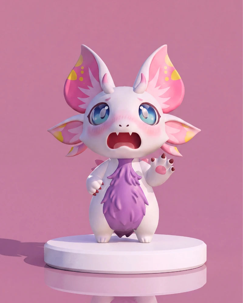 Mizutsune 10cm Chibi Figure Dragon Furry