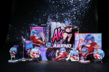 Nyakumi Akeno Anime Merch Set (10 Pieces)