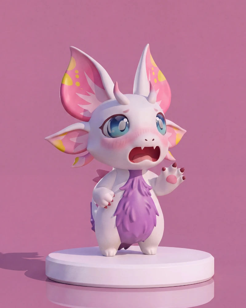 Mizutsune 10cm Chibi Figure Dragon Furry