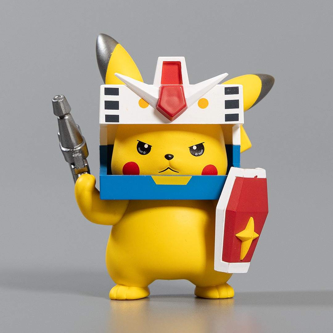 【In Stock】Pokémon × Gundam Mecha Figure Set(4PCS)