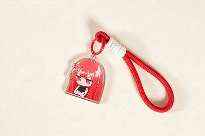 M Chibi Acrylic Keychain With Lanyard