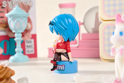 Nyakumi Akeno X MRLLING Chibi Figure WIth Catbro