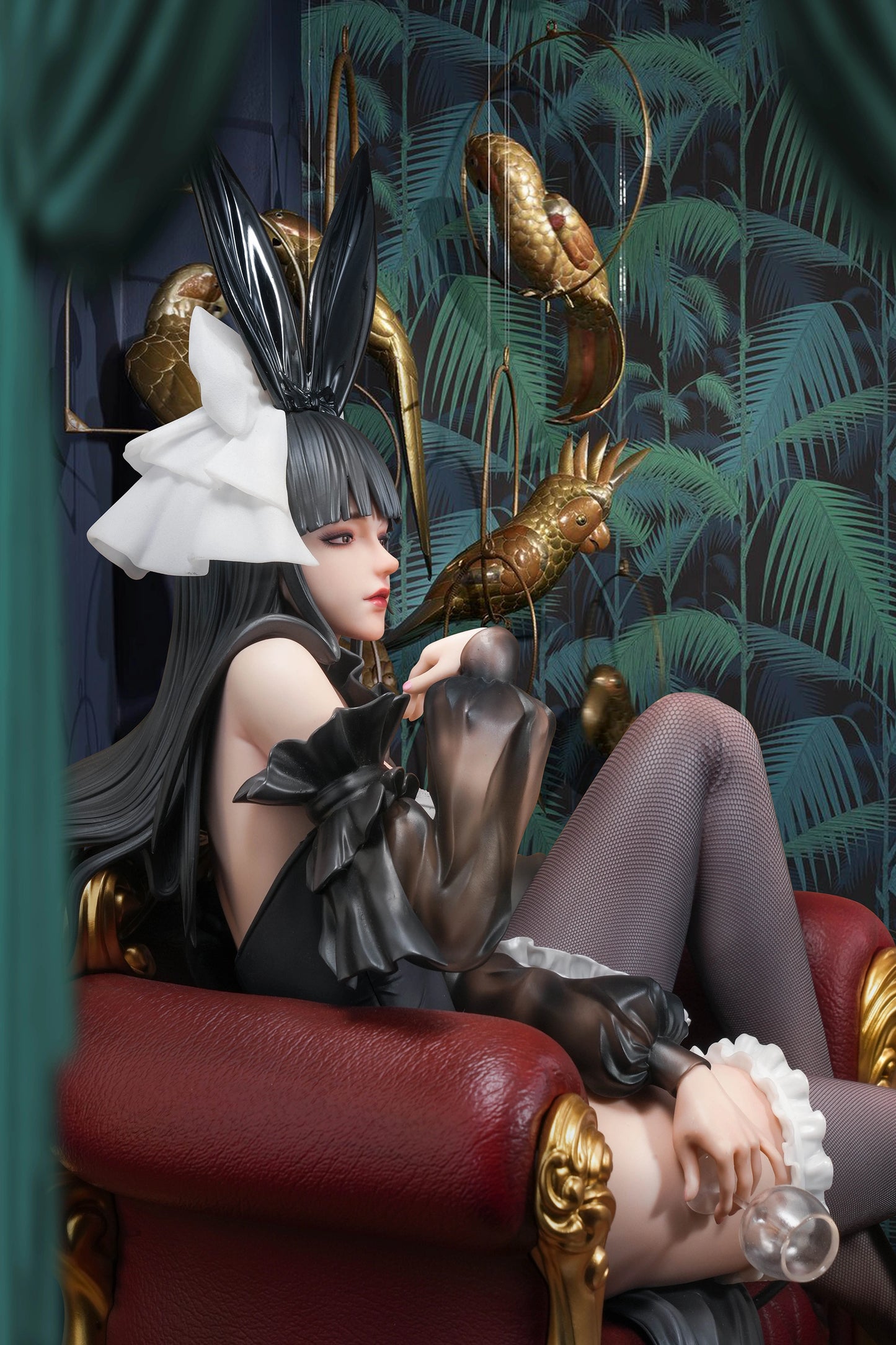 Holiday Sofa Maid Kaya 1/4 GK Sculpture Action Figure