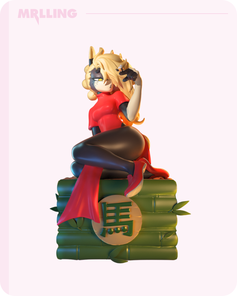 【 Pre order】Diives X MRL Tang Painted Sculpture Figure