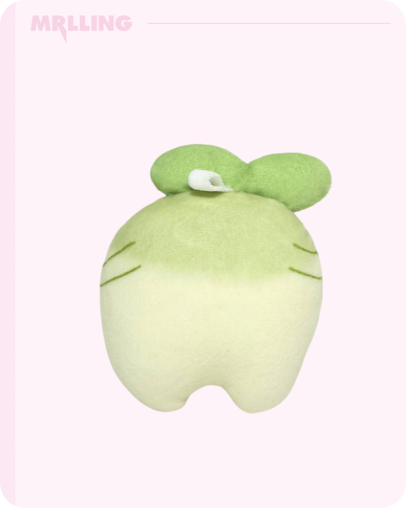 Moolioli Daikon Chibi Plush Keychain 8cm