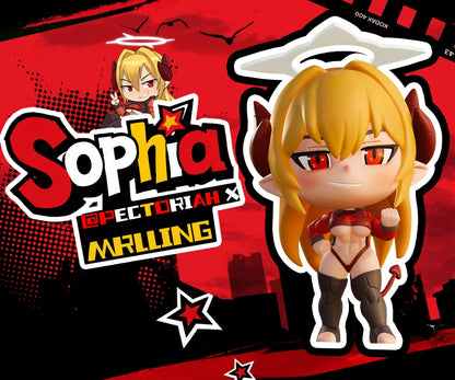 Pectoriah X MRLLING Sophia 10cm Chibi Figure Nendoroid