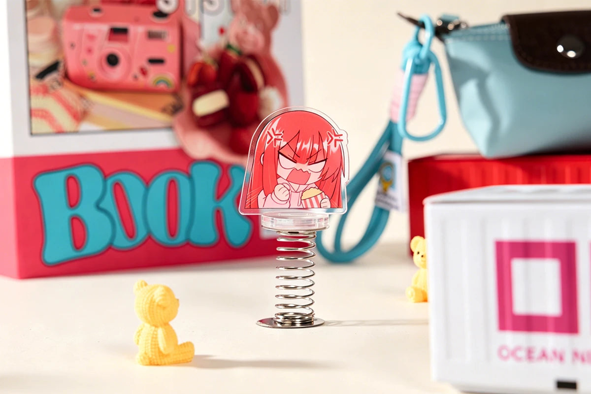 Miss M Anime Merch Acrylic Car Spring Rocker