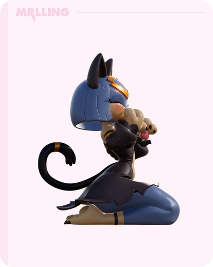 Sekhmet Cat Girl Furry Figure