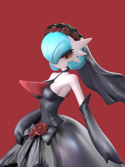 1/20 Black Wedding Dress Shiny Mega Gardevoir Figure