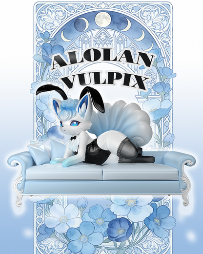 1/8 Bunny girl costume Alolan Vulpix figure