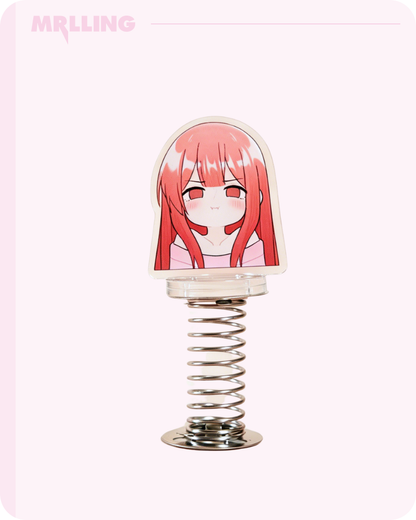 Miss M Anime Merch Acrylic Car Spring Rocker