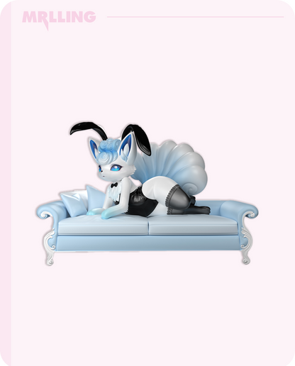 1/8 Bunny girl costume Alolan Vulpix figure