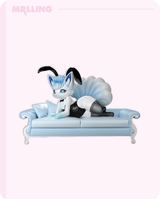 1/8 Bunny girl costume Alolan Vulpix figure