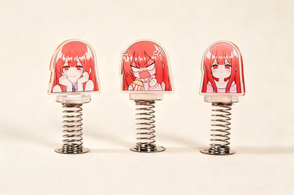 Miss M Anime Merch Acrylic Car Spring Rocker