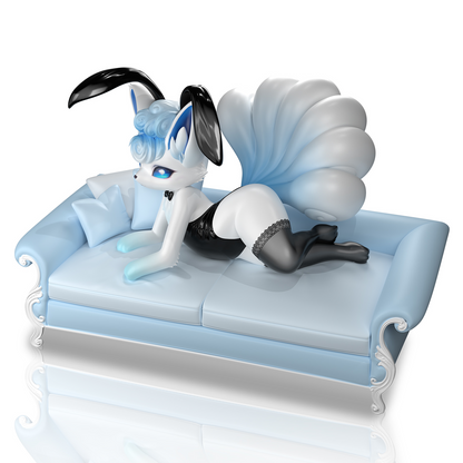 1/8 Bunny girl costume Alolan Vulpix figure
