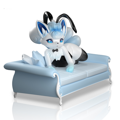 1/8 Bunny girl costume Alolan Vulpix figure