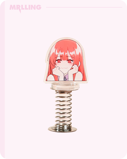 Miss M Anime Merch Acrylic Car Spring Rocker