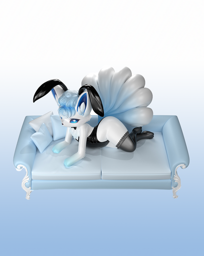 1/8 Bunny girl costume Alolan Vulpix figure