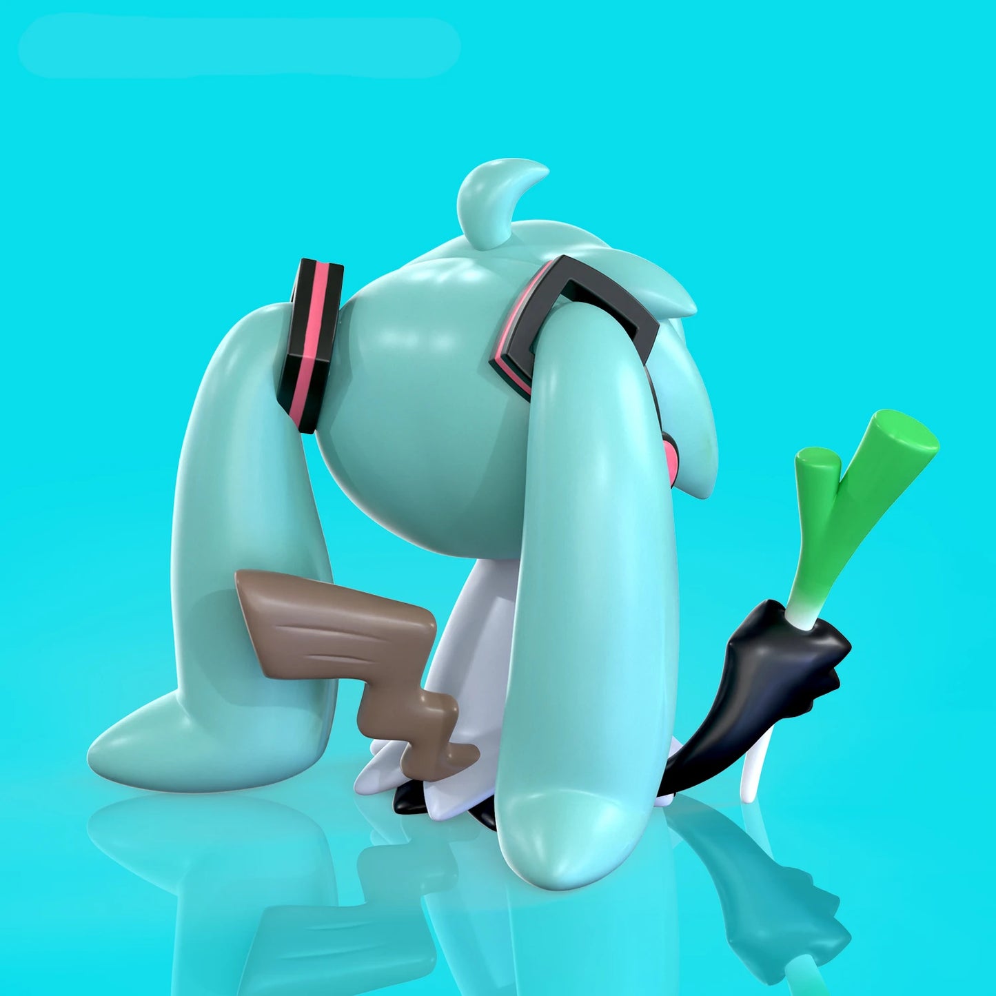 Chibi Mimiku Figure 10cm Miku Nendoroid