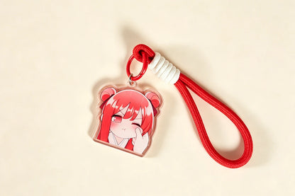 M Chibi Acrylic Keychain With Lanyard