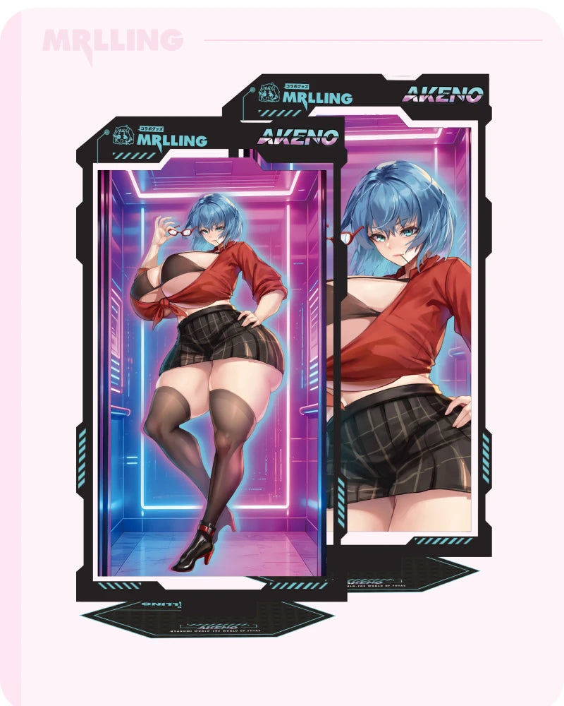 Nyakumi Akeno 3D Rotation Acrylic Stand