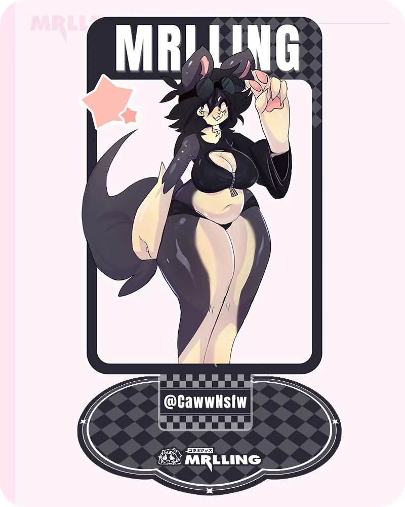 @CawwNsfw x MRL Furry Mouse Girl Acrylic Stand