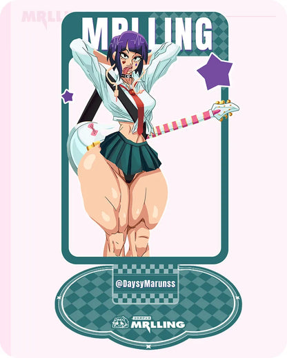 MRL x @DaysyMarunss Punk Girl Anime Acrylic Stand