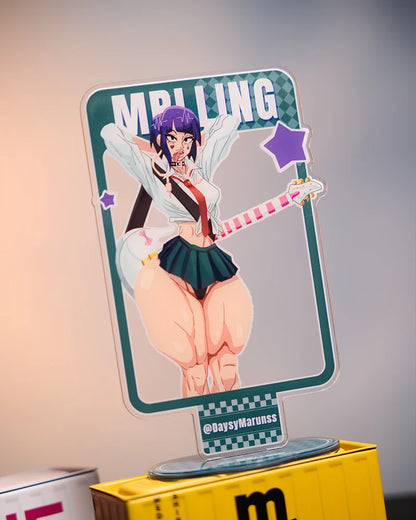 MRL x @DaysyMarunss Punk Girl Anime Acrylic Stand