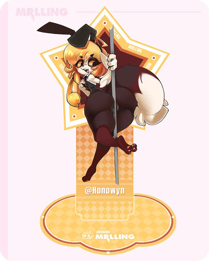 MRL x @Honowyn Furry Vanixy Anime Acrylic Stand
