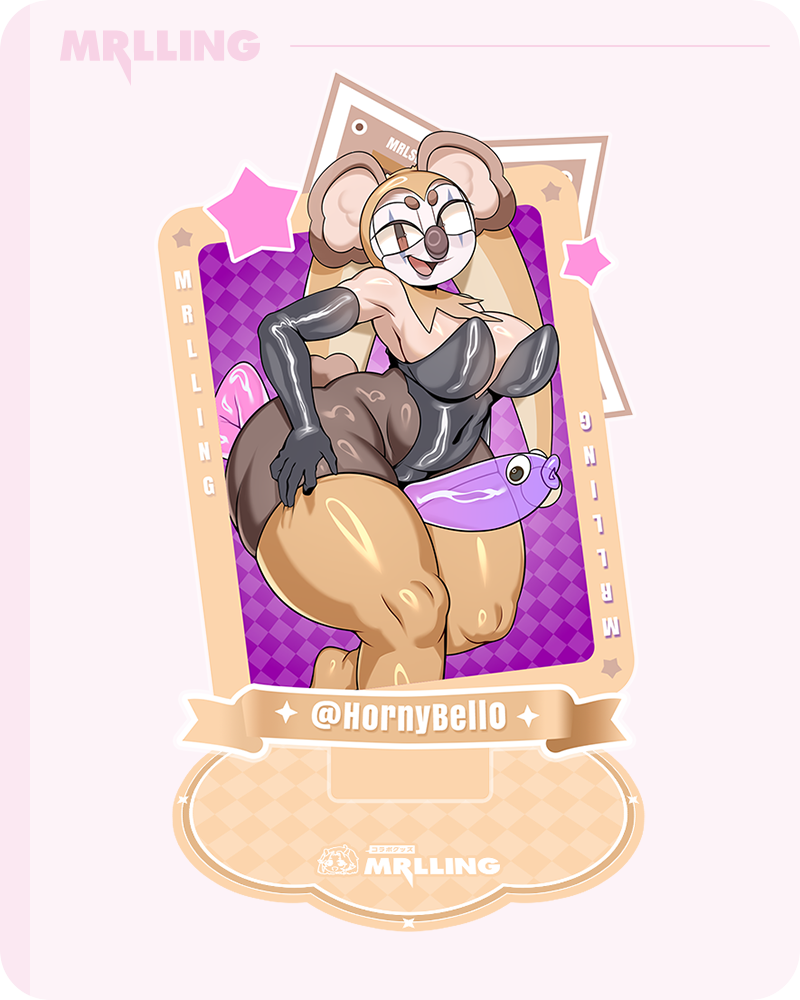 HornyBell0 x MRL Limited Edition Cute Koala Acrylic Stand