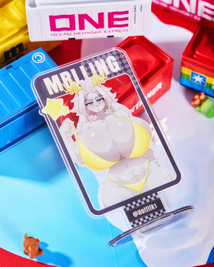 Hotfilk1 × MRL Anime Acrylic Stand – Limited Edition Furry Wolf Girl