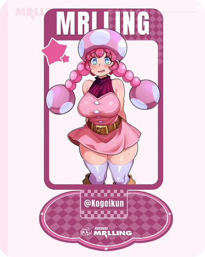 Kogeikun x MRL Mushroom Girl Anime Arylic stand