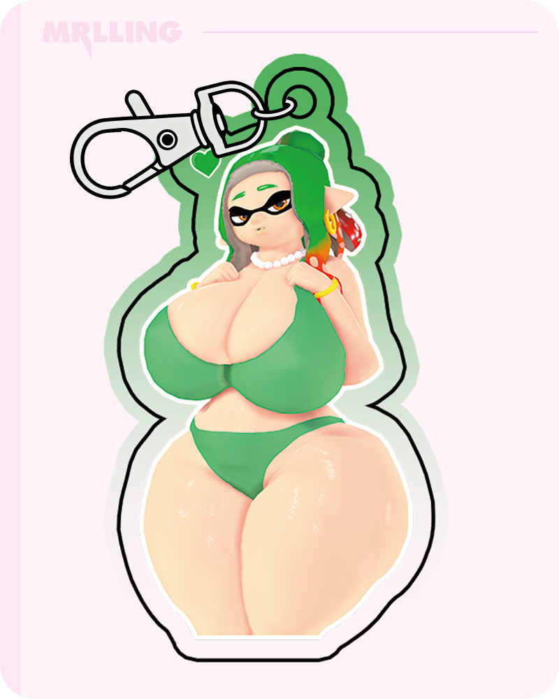 @LEVIANTAN581RE Latina Sexy Mommy Ana Acrylic Keychain
