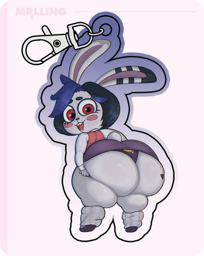 Nora Rabbit Girl Cute Keychain | @Lady_Leofel X Mrl