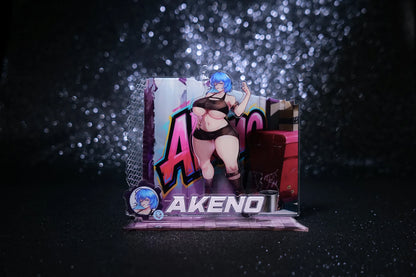 Nyakumi Akeno Combat Uniform Acrylic Stand